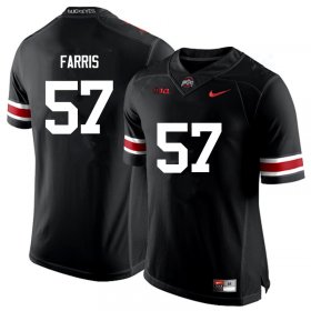 Sale - Black Ohio State Chase Farris #57 Game Men High School Football Alumni Stitch Jersey