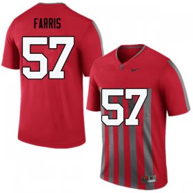 Sale - Throwback Ohio State Chase Farris #57 Game Men High School Football NCAA Stitch Jersey