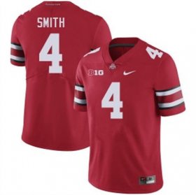 Sale - Red Ohio State Jeremiah Smith #4 Men College Stitch Football Jersey 9611352