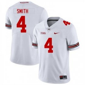 Sale - White Ohio State Jeremiah Smith #4 Men High School Embroidery Football Jersey 9066105